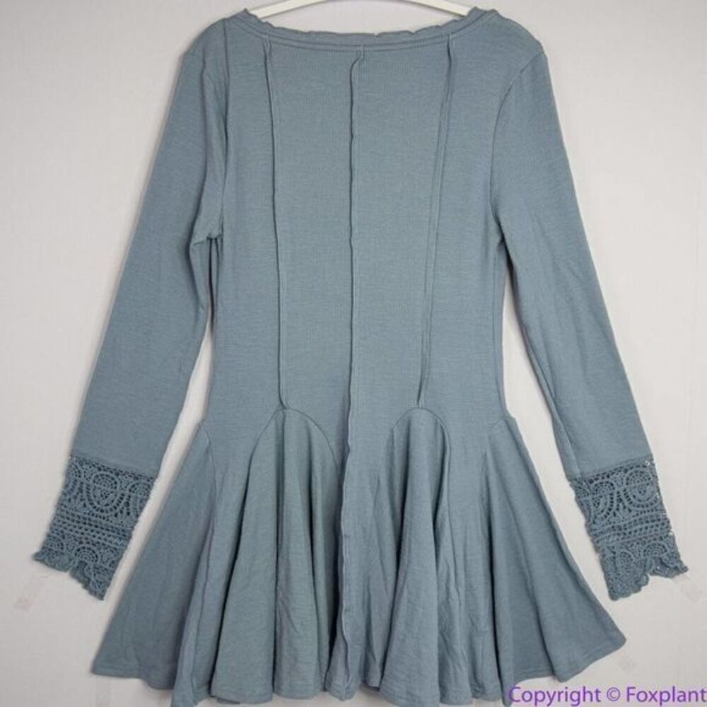 NEW Free People Little Love‎ Thermal Mini Dress, XS - Picture 14 of 16